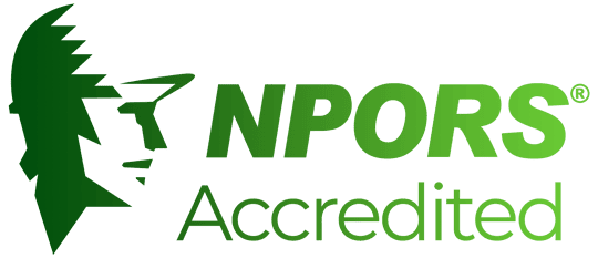 Official NPORS accreditation logo representing certified quality and standards in plant operation training